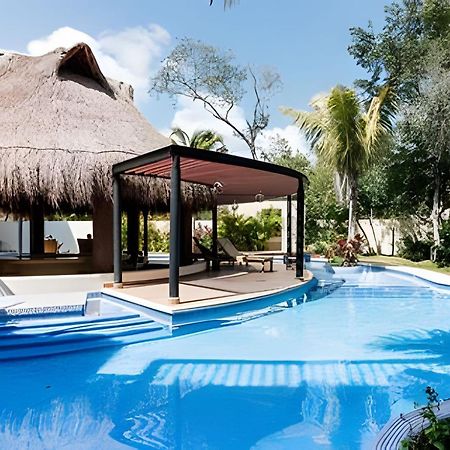 Casa De Lujo Ka'An Maya Acceso Swimup A La Piscina Tulum Pueblo Buitenkant foto